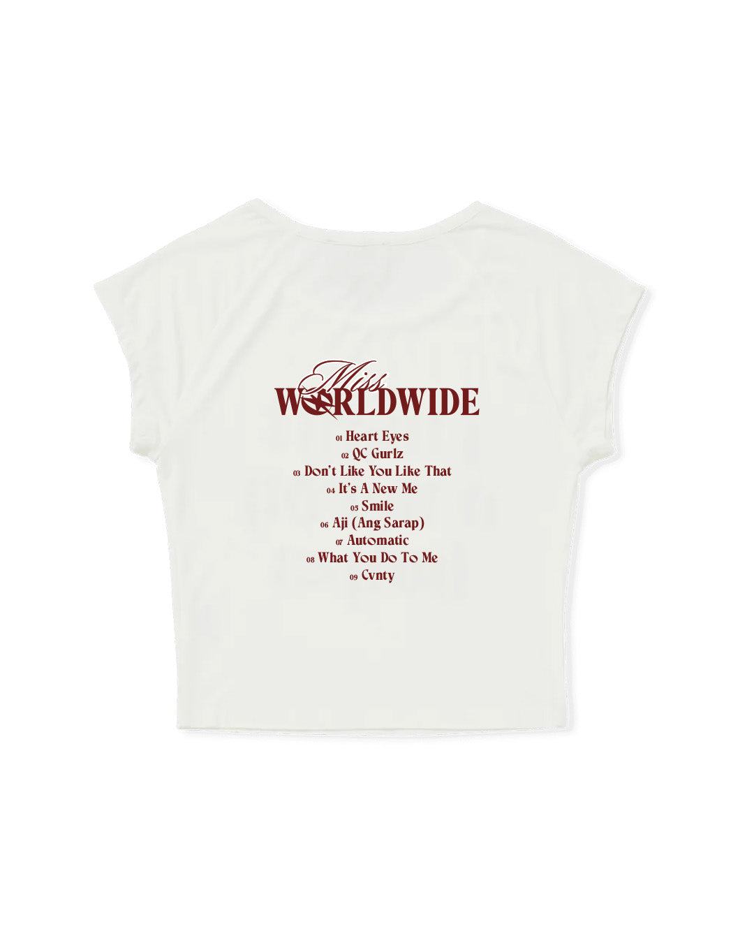 "Miss Worldwide" - Baby Tee