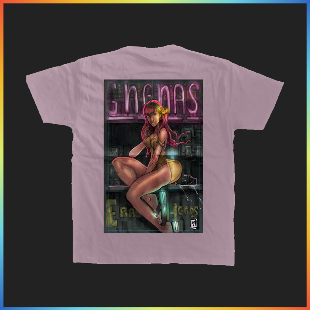 E-HEADS PINUP GIRL SERIES - "Nena" (T-Shirt)