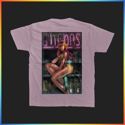 E-HEADS PINUP GIRL SERIES - "Nena" (T-Shirt)