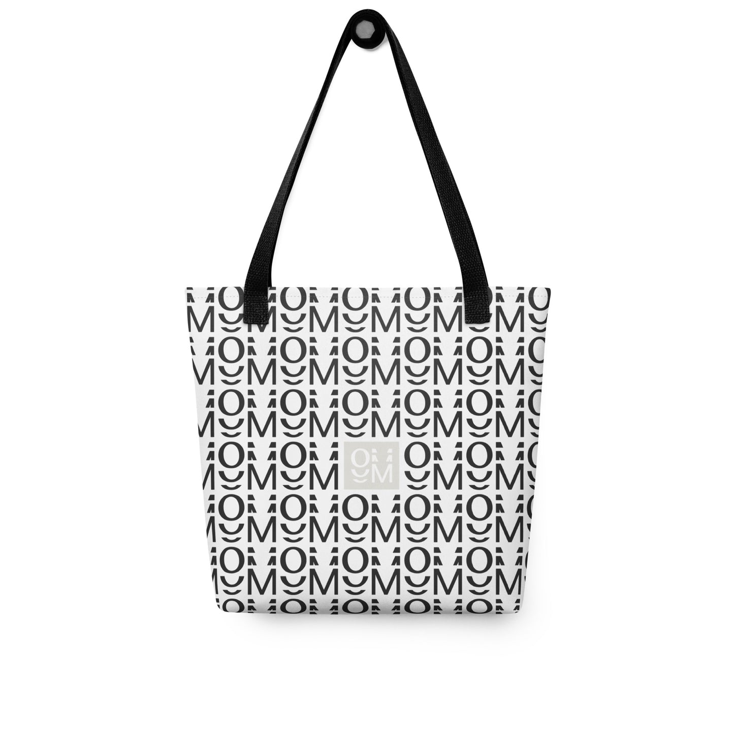 Offshore Music - White Tote bag - OM overall print